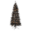 (B8) Pre-Lit LED Black Fir Tree, 7'