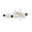 Metal & Wood Antique Wall Art, 42x18