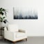 Silver Beats Textured Canvas Wall Art, 56x28