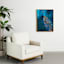Framed Royal Peacock Canvas Wall Art, 25x33