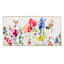 Framed Flower Garden Canvas Wall Art, 47x24