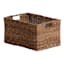 Abaca Rectangle Storage Basket, Large