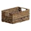 Abaca Rectangle Storage Basket, Small