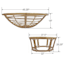 Papasan Bowl Chair (Papasan Chair Base Sold Separately)
