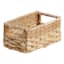 Joan Water Hyacinth Rectangle Storage Basket, Small