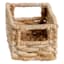 Joan Water Hyacinth Rectangle Storage Basket, Small