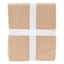 Found & Fable Beige Woven Throw Blanket with Tassels, 50x60