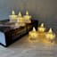 6-Pack Clear LED Tealight Candles