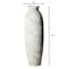Honeybloom Neutral Ceramic Vase, 23"