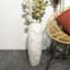 Honeybloom Neutral Ceramic Vase, 23"