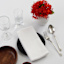 Set of 4 White Linen-Like Cotton Napkins, 18"