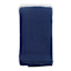 Set of 4 Navy Blue Linen-Like Cotton Napkins, 18"