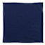 Set of 4 Navy Blue Linen-Like Cotton Napkins, 18"