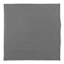 Set of 4 Grey Linen-Like Cotton Napkins, 18"