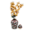 Red Ceramic Ginger Jar, 9"