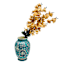 9In Blue Ceramic Vase