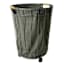 Rolling Wire Hamper Grey