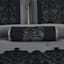 7-Piece Grey Deluxe Flocked Lace Premium Comforter Set, Queen