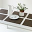 Set of 6 Longport Tobacco Woven Vinyl Placemats, 18x13