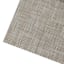 Set of 6 Longport Almond Woven Vinyl Placemats, 18x13