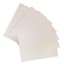Set of 6 Glamour Ivory Woven Vinyl Placemats, 18x13
