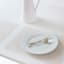 Set of 6 Glamour Ivory Woven Vinyl Placemats, 18x13