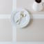 Set of 6 Glamour Ivory Woven Vinyl Placemats, 18x13