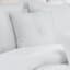 7-Piece White Embroidered Premium Comforter Set, Queen