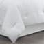 7-Piece White Embroidered Premium Comforter Set, King