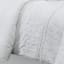 7-Piece White Embroidered Premium Comforter Set, King