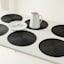 Set of 6 Veranda Black Placemats, 15"