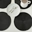 Set of 6 Veranda Black Placemats, 15"