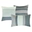 7-Piece Grey Striped Embellished Comforter Set, King