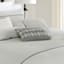 7-Piece Grey Embellished Geo Comforter Set, King