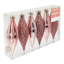 6-Count Pink Glittered Shatterproof Drop Ornaments, 5.6"