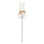 Honeybloom White Easter Bunny Garden Pick, 14"
