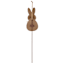 Honeybloom White Easter Bunny Garden Pick, 14"