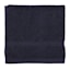 Essential Solid Black Washcloth, 13"