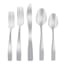 20-Piece Percy Flatware Set, Satin Silver