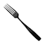 20-Piece Percy Flatware Set, Satin Black