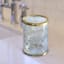 Providence Gold Glass Metal Tumbler, 4.3"