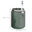 Honeybloom Green Bubble Glass Toothbrush Holder, 5"