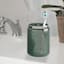 Honeybloom Green Bubble Glass Toothbrush Holder, 5"