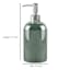 Honeybloom Green Bubble Glass Soap Dispenser, 8"