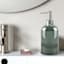 Honeybloom Green Bubble Glass Soap Dispenser, 8"
