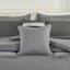 7-Piece Parker Grey Striped Comforter Set, King