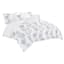 7-Piece Josephine White Floral Design Comforter Set, Queen