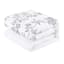 7-Piece Josephine White Floral Design Comforter Set, King