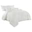 7-Piece Eleanor White Comforter Set, Queen