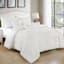 7-Piece Eleanor White Comforter Set, King